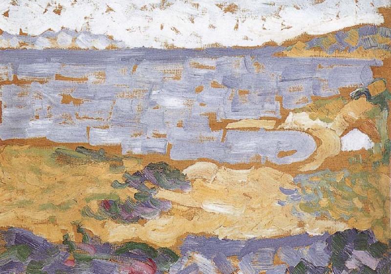 Study of Harmonious times, Paul Signac